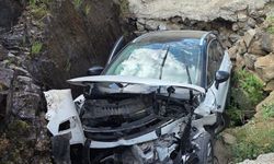 Giresun'da otomobil su kanalına düştü: 1 ölü, 4 yaralı