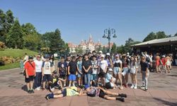 GKV'li öğrenciler Disneyland Paris'te