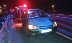 Hac ziyaretine giderken kaza: 1 ölü, 3 yaralı