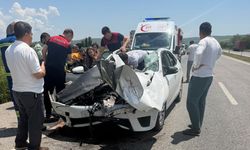 Hızlı Tren Kavşağı'nda kaza: 2 yaralı