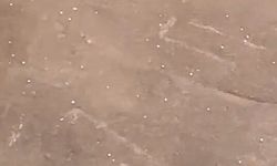 İnegöl, dolu ve sağanak yağışa teslim oldu