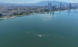 İzmir Körfezi'nde kirlilik dron ile tespit edildi