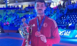 Karate şampiyonasında Avrupa ikinci oldu
