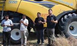 Koyunculuk Araştırma Enstitüsü'nde hasat bereketi