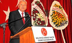 MHP Çeşme'de Galip Uluçam yeniden başkan seçildi