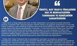 MHP'li Özdemir: 'Türkiye, Batı Trakya Türklerinin hak ve menfaatlerinin yanındadır ve garantörüdür'