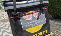 Motokuryeden gülümseten ve düşündüren uyarı: 'Çok borcum var, sorry'