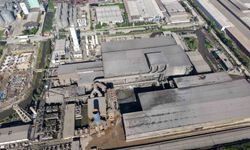 Samsun'da 3 işçinin hayatını kaybettiği fabrika havadan görüntülendi