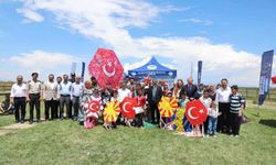 Sultan Sazlığı'nda uçurtma şenliği düzenlendi