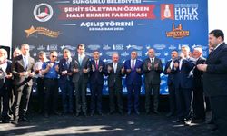 Sungurlu Belediyesi Halk Ekmek Fabrikası törenle açıldı: Günde 10 bin ekmek üretiliyor