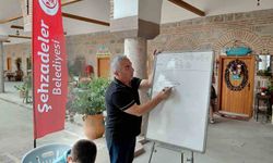 Tarihi Kurşunlu Han'da sanatın izinde yeni yetenekler yetişiyor