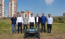 Tarsus'ta Park ve Bahçeler Müdürlüğüne yeni nesil biçme makinesi