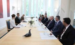 TBMM Başkanı Kurtulmuş, Finlandiya Cumhurbaşkanı Stubb ile görüştü