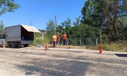 Tehlike saçan köprü korkulukları yenilendi