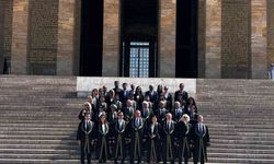 Uyuşmazlık Mahkemesi Başkanı Güleç, Anıtkabir'i ziyaret etti