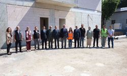 Uzunmustafa İlkokulu ek binasında incelemeler yapıldı