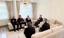 Vali Aydoğdu'dan İl Milli Eğitim Müdürü Kartal'a taziye ziyareti