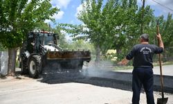 Yeşilyurt Belediyesi, Topsöğüt Mahallesi'nin yollarını yeniliyor