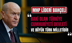 MHP Lideri Devlet Bahçeli'den Yeni Parti Açıklaması : "Baki Olan Türkiye Cumhuriyeti Devleti ve Büyük Türk Milletidir"