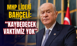 MHP Lideri Devlet Bahçeli’den Terörsüz Türkiye Mesajı: “Kaybedecek Vaktimiz Yok”