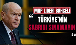 MHP Lideri Bahçeli’den İsrail’e sert uyarı: “Türkiye’nin sabrını sınamayın”