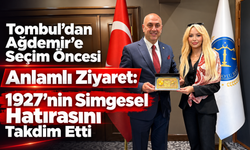 TV Nota İmtiyaz Sahibi Amine İlknur Tombul’dan Gökhan Ağdemir’e Anlamlı Ziyaret