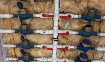 Bayburt'ta su sayaçları için "don" uyarısı yapıldı