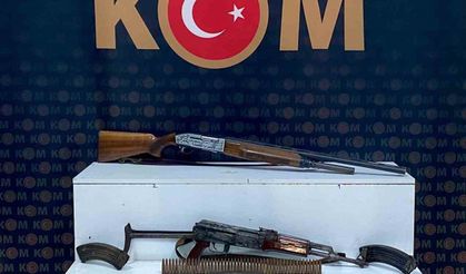 Silah operasyonu: Çok sayıda silah ve mühimmat ele geçirildi