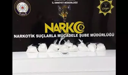 Narkotik operasyonunda 1,5 kilo metamfetamin ele geçirildi