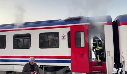 Turistik Doğu Ekspresi'nde yangın paniği!