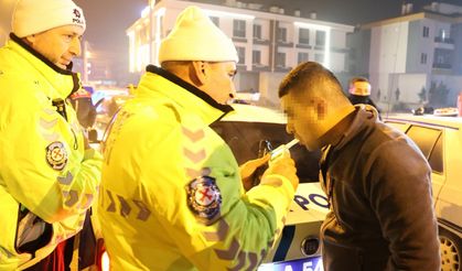 Alkollü sürücü kovalamaca sonrası yakalandı