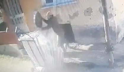 Eskişehir’de bodrumdan hırsızlık kameraya yansıdı