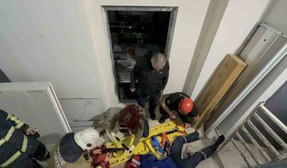 İnşaat halindeki binada asansör kazası: 3 işçi yaralandı