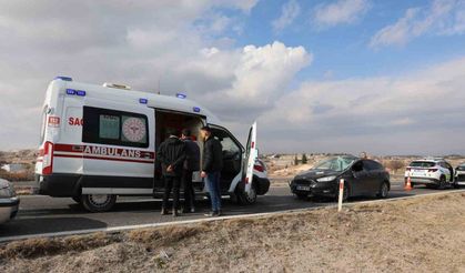 Nevşehir’de meydana gelen kazada 1 yaralı