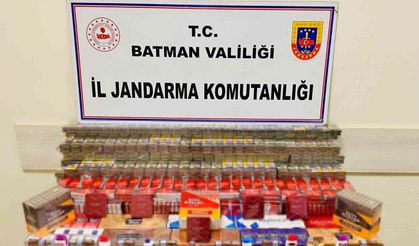 Jandarma ekipleri bin 308 paket kaçak sigara ele geçirdi