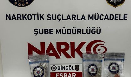 Bingöl’de uyarıcı maddeye ilişkin operasyon gerçekleştirildi