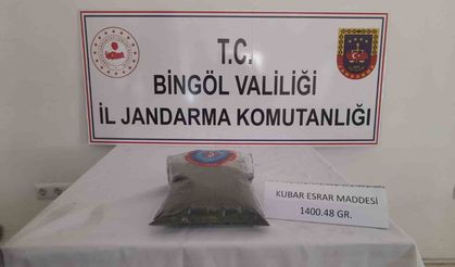 Bingöl’de jandarma ekipleri uyarıcı madde ve tüfek ele geçirildi