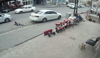 Nevşehir'de yabancı uyruklu çocuğa otomobil çarptı