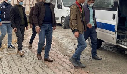 Jandarma operasyonuyla 49 kaçak göçmen yakalandı