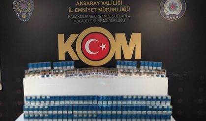 Aksaray’da kaçakçılara yönelik operasyon
