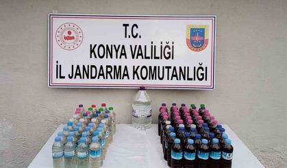 Konya’da sahte içki operasyonu hayata geçirildi