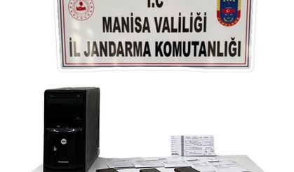 Manisa'da tefecilere yönelik operasyon yapıldı