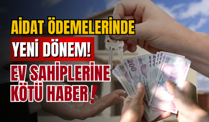 Aidat ödemelerinde yeni dönem!