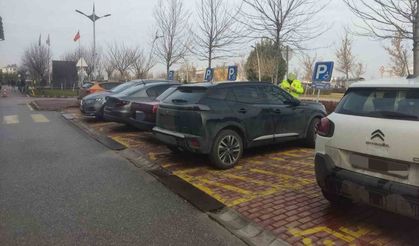 Engellilere ait alanlara araç park edenlere ceza