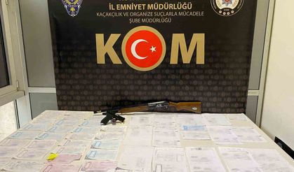 Kütahya merkezli operasyon sonucu bir suç örgütü çökertildi