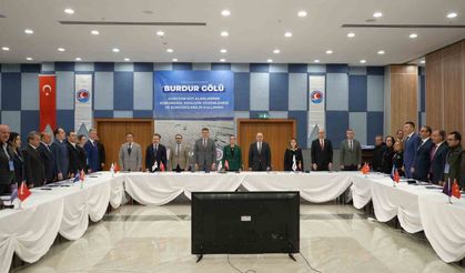Burdur Gölü’nün korunması için teknik çalışma toplantısı düzenlendi