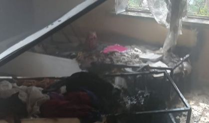 Müstakil evde çıkan yangın kontrol altına alındı