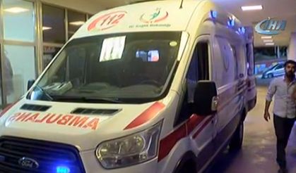 Nusaybin’de motosiklet yayaya çarptı: 3 yaralı
