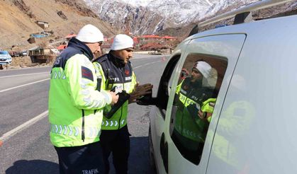 Hakkari’de trafik denetimi hayata geçirildi