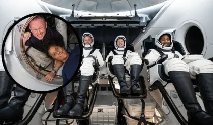 Uzayda mahsur kalan astronotlar, SpaceX kapsülüyle Dünya'ya dönüyor